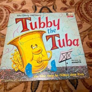 Tubby the Tuba vintage vinyl children’s record from 1963